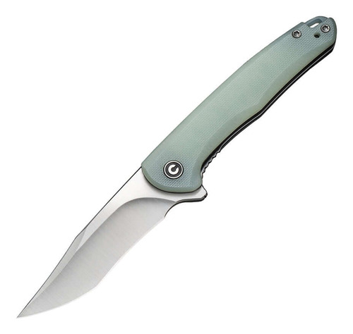 Civivi Mini Sandbar Linerlock Natural Jade G10 Satin Nitro-v