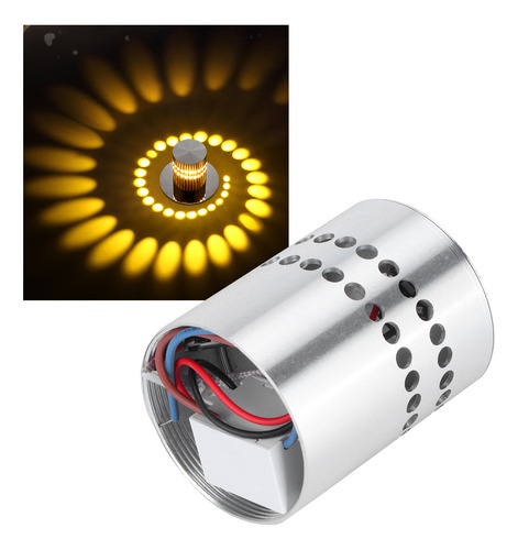 Decorativo En Espiral Redondo Innovador Para Pared Led De 3