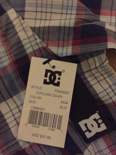 Camisa Dc Original M/corta Nuev Talle Niño Xl ( T 16)