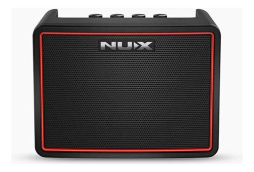 Amplificador Guitarra Portátil Nux Mighty Lite 3w Bluetooth Cor Preto