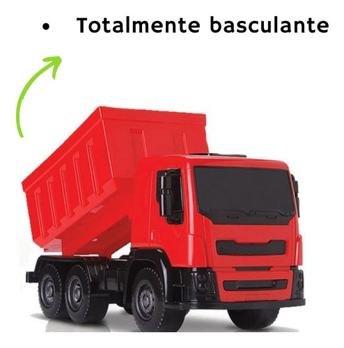 Caminhão Brutale Caçamba Basculante - Roma Brinquedos
