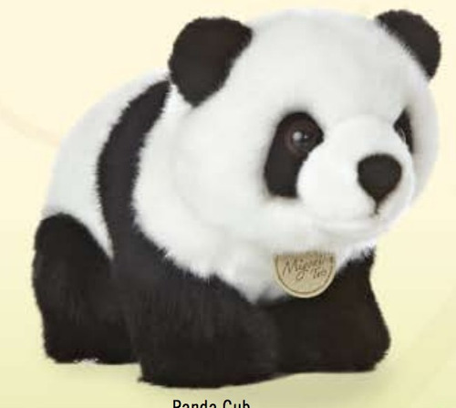 Panda Oso Bebe Peluche Aurora Juguete Miyoni 25 Cm