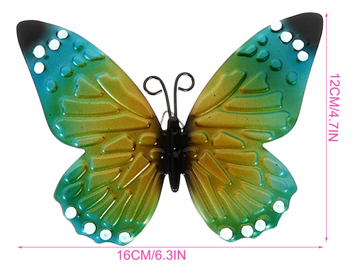 Q Accesorios De Decoración De Pared Con Forma De Mariposa,