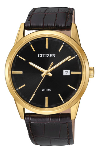 Citizen Reloj Analogico De Cuarzo Para Hombre, Tono Dorado