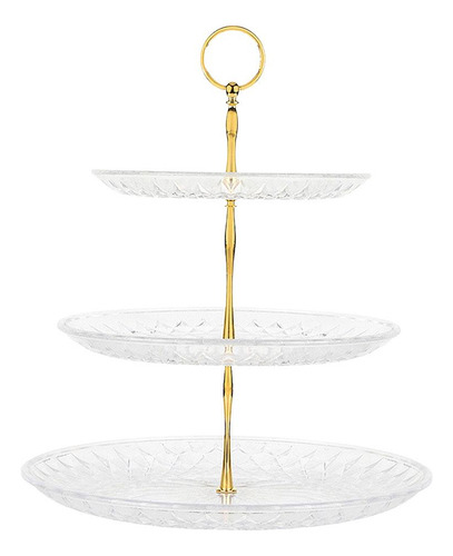 Soporte Para Cupcakes De Fiesta Autoayuda 3 Niveles Plato De