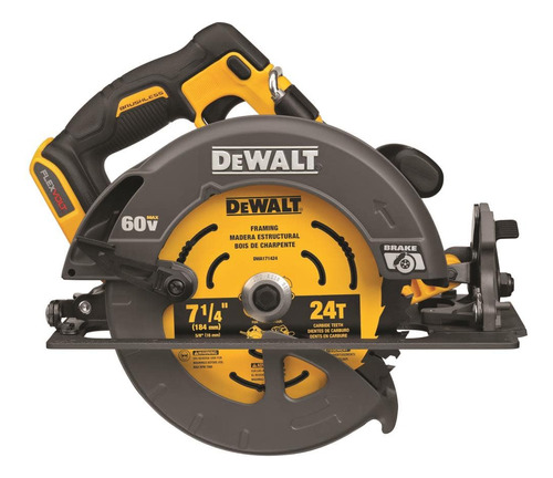 Sierra Circular Dewalt Flexvolt, 60 V Como Máx., 7 1/4 Pulga