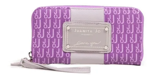 Billetera Juanita Jo Hand Pocket Monogram Jj Siempre 30100