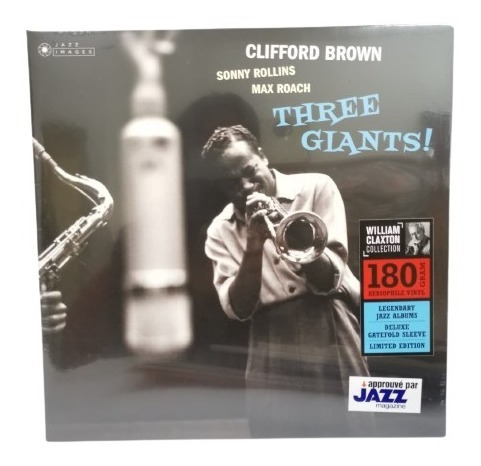 Clifford Brown Sonny Rollins Max Roach Three Giants Vinilo