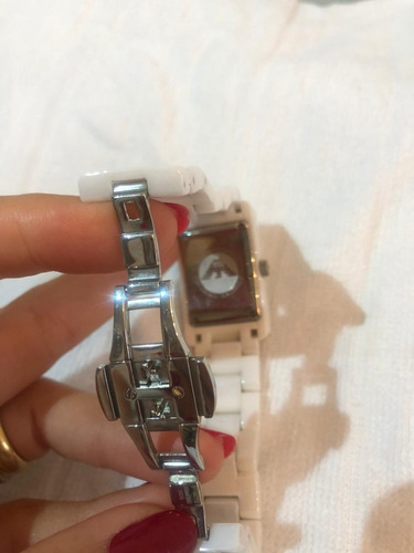 Relogio Armani Ar 1409 - Ceramica Branco