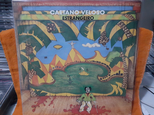 Lp Caetano Veloso - Estrangeiro Com Encarte