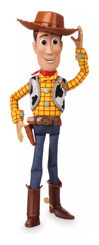 Muñeco Woody Sheriff Con Sonidos Toy Story Disney Pixar