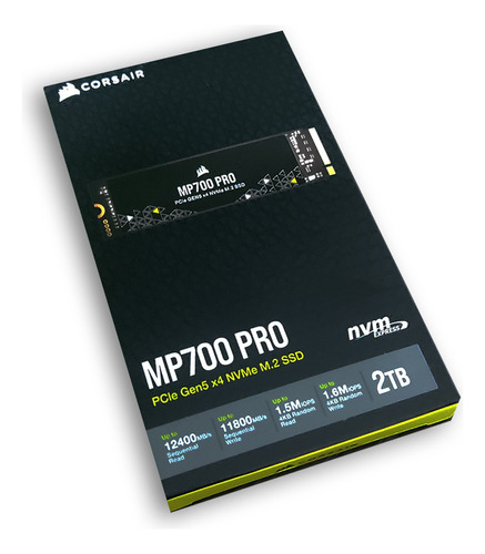  M.2 Corsair Mp700 Pro 2tb Pcie Gen5 X4 Nvme 2.0, 12.000 R/w