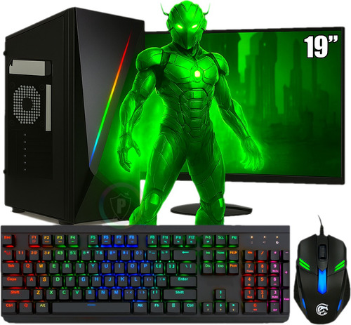 Pc Gamer Completo I7 10 Geração 5.0ghz / 32g Ddr4 / Ssd 480g