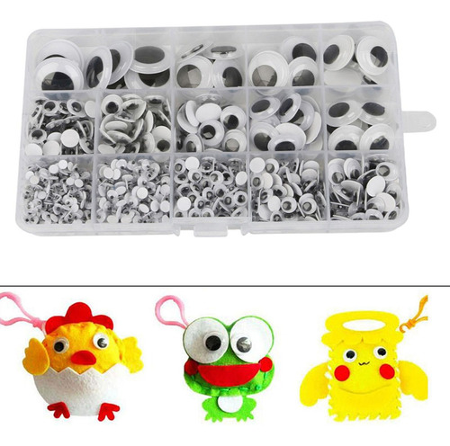 Li Wiggle-, Accesorios For Ojos De Animales, 926 Piezas