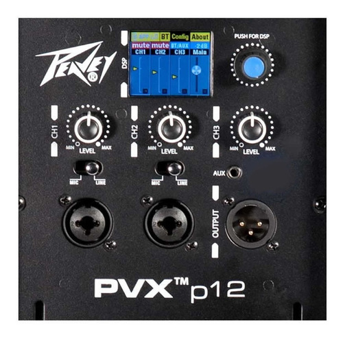 Imagen 4 de 9 de Bafle Activo Potenciado Peavey Pvxp 12 Dsp Driver Rx14 580w
