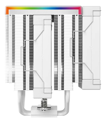 Cpu Cooler Deepcool Ak620 Digital Pro Wh Display Gigante ! Led Argb