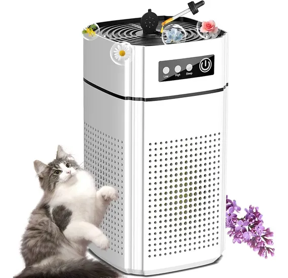 Purificadores De Ar H13 Gcz Kj1-5 Com Almofada de Fragrância True Hepa Filtro