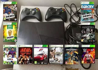 Xbox 360 120gb Seminuevo + 10 Juegos