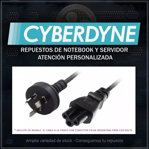 CYBERDYNE - Cargador Hp Original 19v 4.74a 90w Smart , 7.4x5.0 Pin Grueso +  Cable