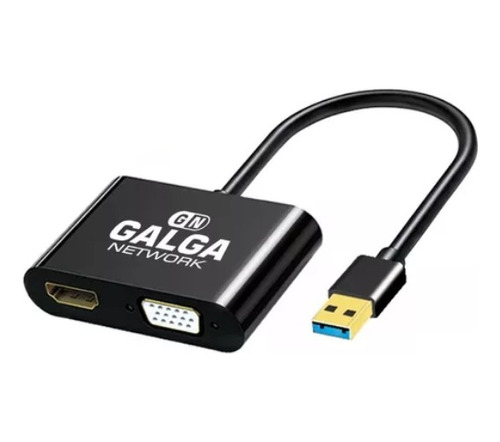 Hub Adaptador Usb 3.0 A Hdmi / Vga Placa Video Conversor