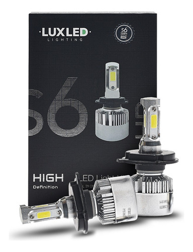 Kit Cree Led H4 S6 6ta Gen Cooler 16000lm + 2 Led Free Autos