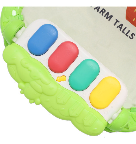 Colchoneta De Gimnasio Baby Kick Play Con Forma De Piano Ple
