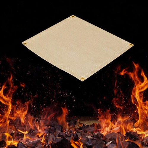 Alfombra De Retardante De Fuego Resistente Al 100cmx100cm