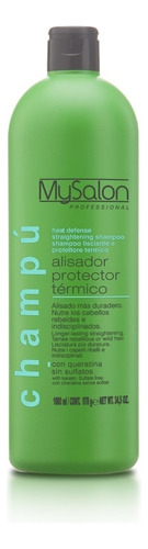 Salerm Mysalon Shampoo Alisador Protector Térmico Keratin 1l