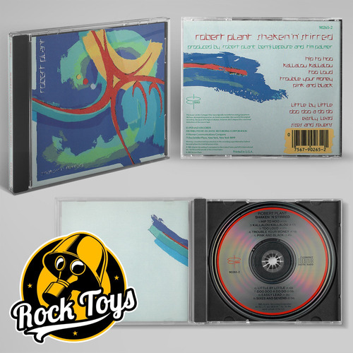 Robert Plant - Shaken And Stirred 1985 Cd Vers. Usa (Reacondicionado)