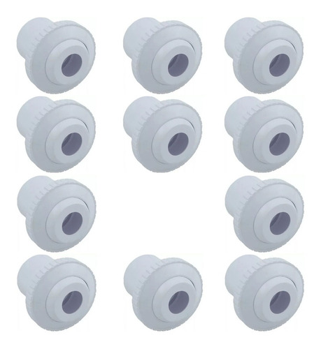 11 Pza Boquilla Retorno Alberca Jacuzzi 1.5'' Pvc Salida 3/4