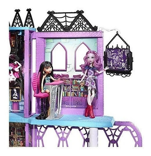 Monster High Escuela De Lujo Casa Mansion Muñecas Mattel
