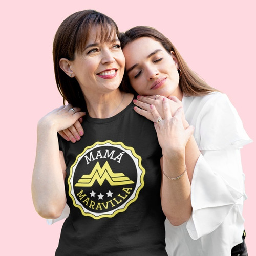 Playera Mamá Día De Las Madres Mamá Maravilla Yazbek