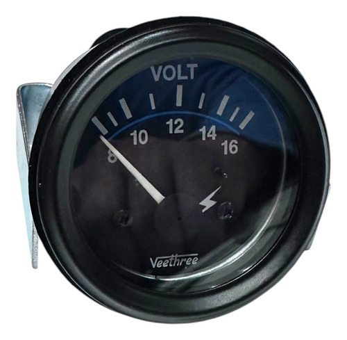 Voltimetro Automotriz Tacometro Medidor Veethree 8v-16 Volts