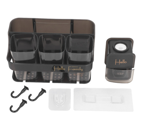Dispensador De Pasta Dental Con Soporte Para Cepillos De Die