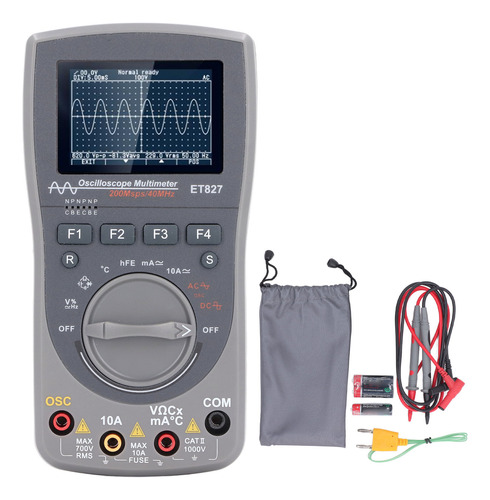 Osciloscopio, Multímetro 2 En 1, Ancho De Banda Analógico De