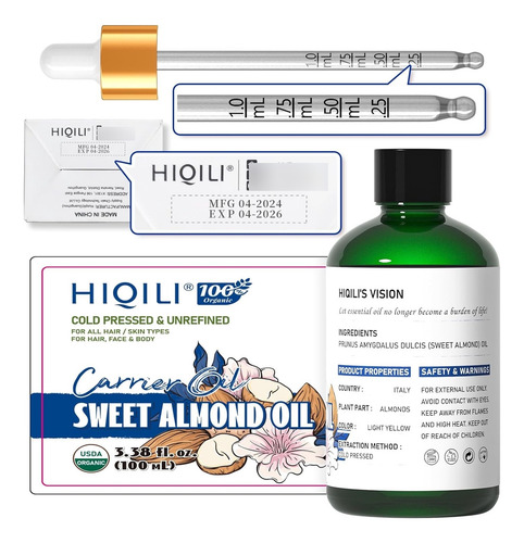 Aceite Esencial De Almendras Natural 100%