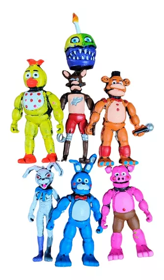 Set Figuras Bootleg 5 Nights At Freddys De Terror