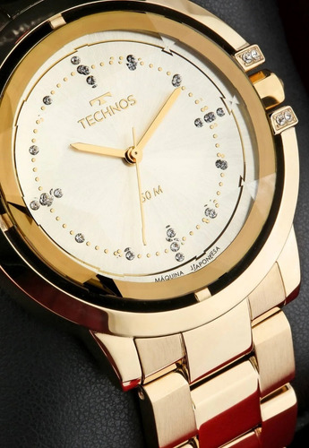 Relógio Technos Feminino Crystal Swarovski 2036mll 4x
