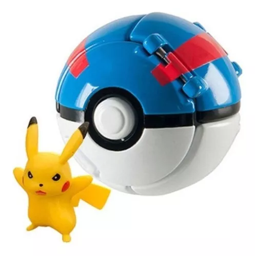 Pokemon - Kit De Ação Cinto Com 2 Pokebolas E Personagem - S - Ri