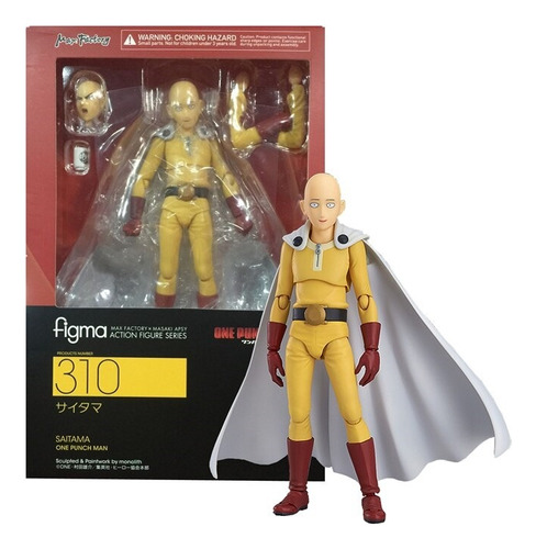 Saitama 310 One Punch Man One-punch Man Figma Figura Anime