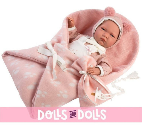 Muñeca Lala Bebe Real 43cm Bebe Reborn Llorens España