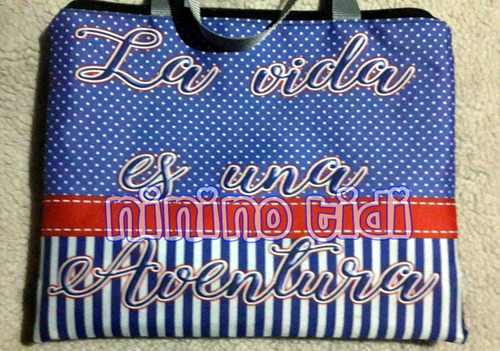 Bolso Cartera Estampada Sublimada
