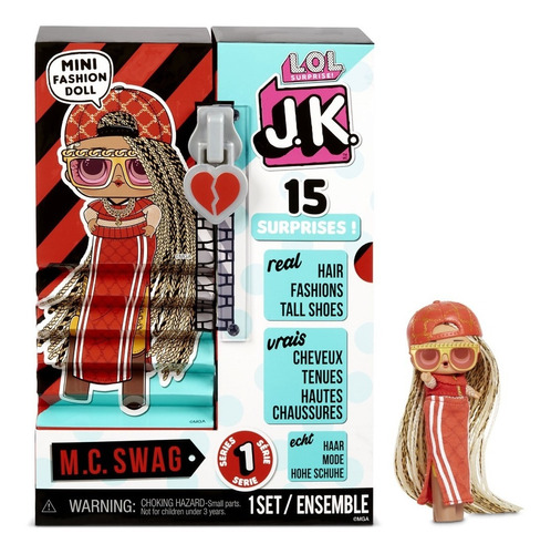 Muñeca Lol Surprise Mini Fashion Doll Swag Set 15 Sorpresas