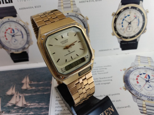 Citizen 8930 - Ana Digi - Combo Promaster