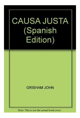 Libro Causa Justa (best Seller) De Grisham John