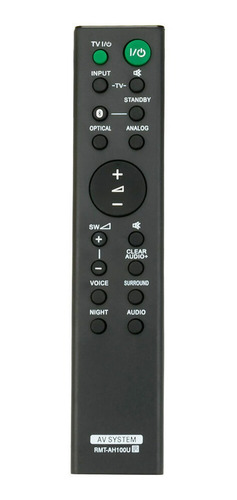 Control Sony Para Barra De Sonido Rmt-ah100u Original S