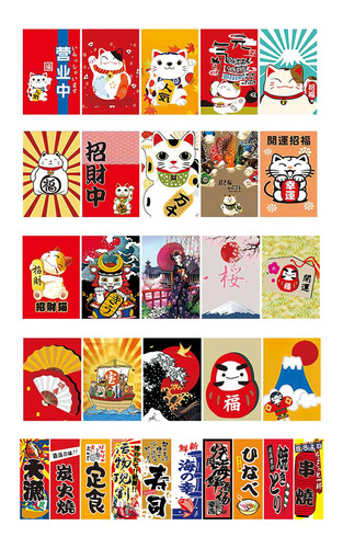 30x Japanese Traditional Flags Banners Restaurant