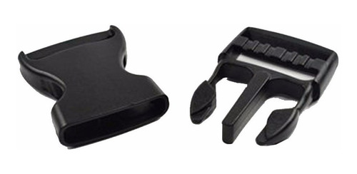 Imagen 3 de 6 de Hebilla Acople Rapido Bolso Casco Viaje 38mm