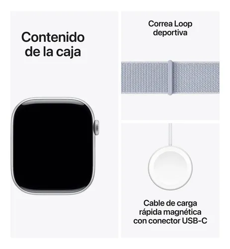 Apple Watch Series 10 Gps 46mm Aluminum Case Sport Loop
