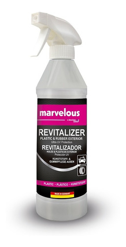 Revitalizador Hules & Plásticos Exterior 500ml